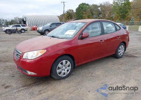 2008 Hyundai Elantra Gls/Se из США, поврежденный, VIN KMHDU46DX8U411400